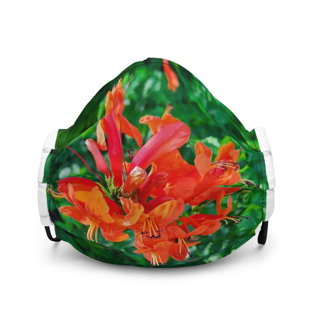 Poinciana Premium face mask