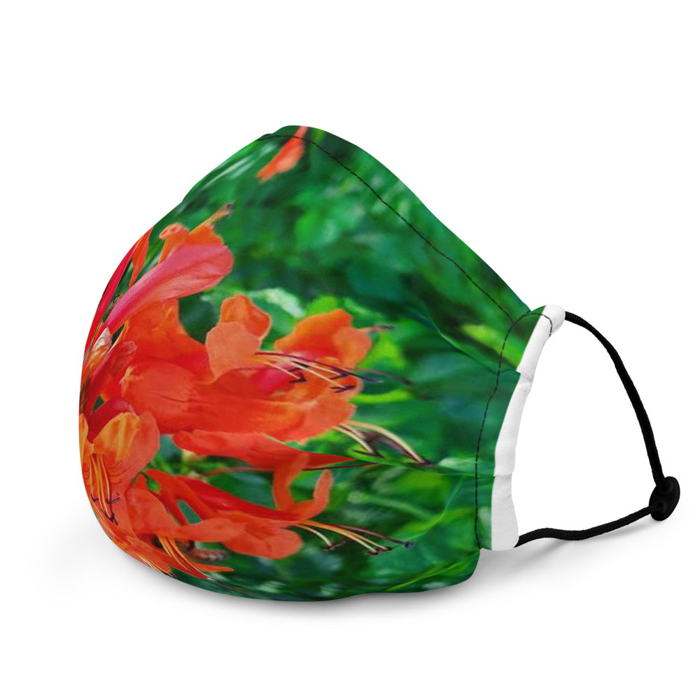 Poinciana Premium face mask