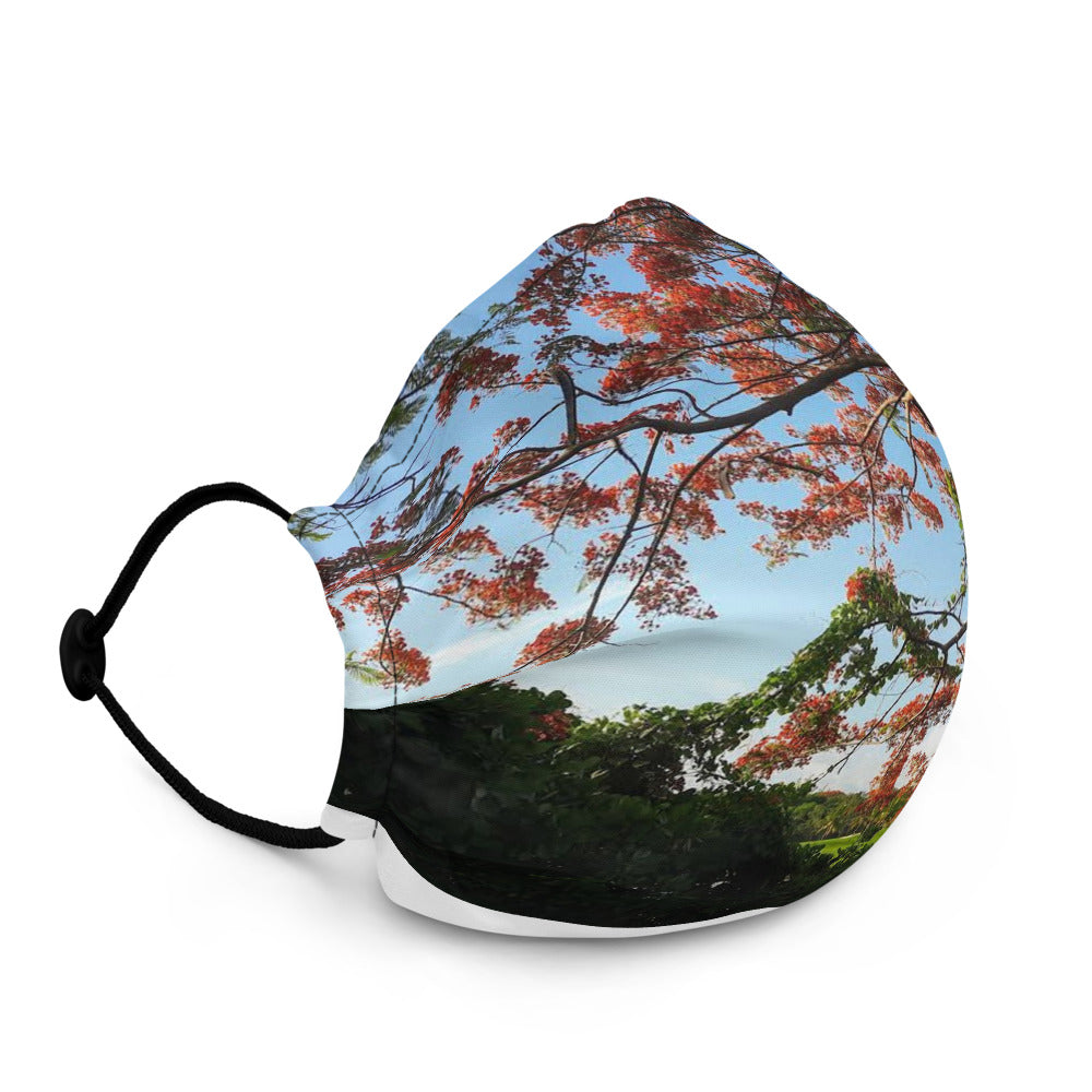 Poincianna Premium face mask