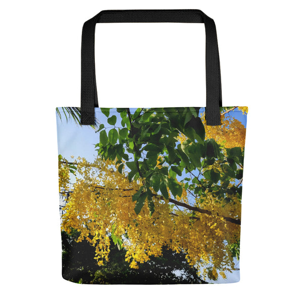 Yellow Flower Shopping Bag